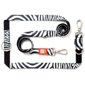 Laisse Courte - Zebra - Xs