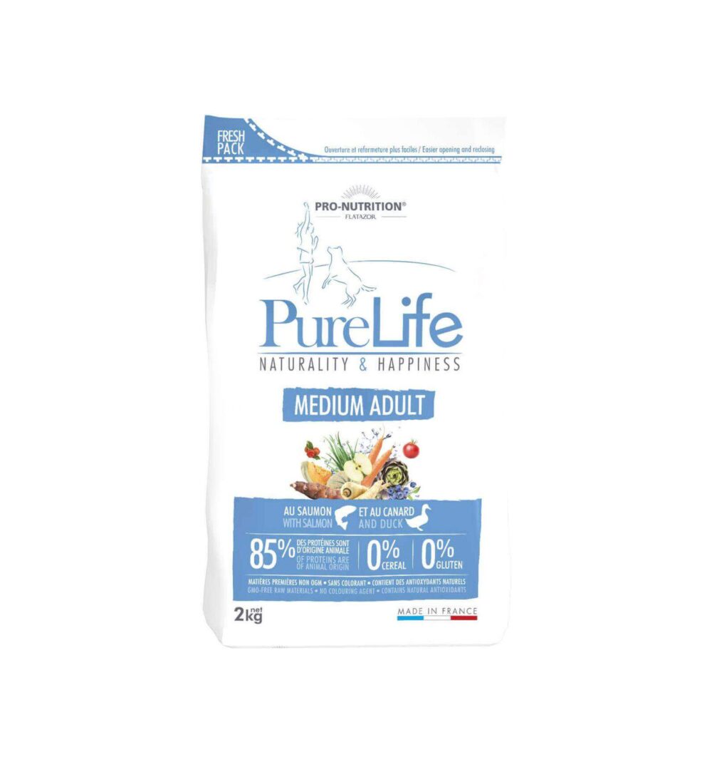 Pure Life Chien Medium Adult 2Kg