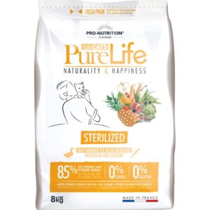 Pure Life Chat Sterilized  8Kg