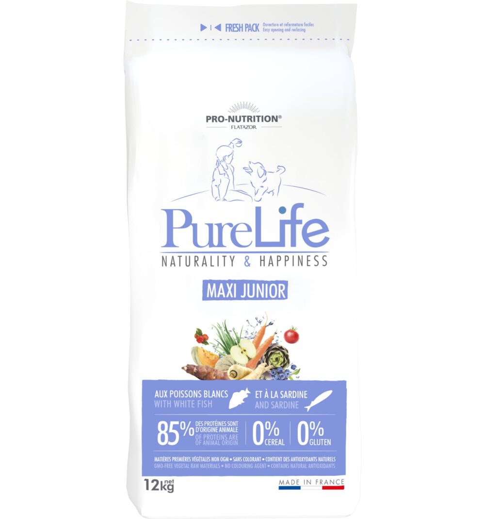 Pure Life Chien Maxi Junior 12Kg