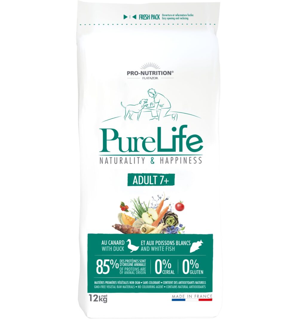 Pure Life Chien  Adult 7+12Kg