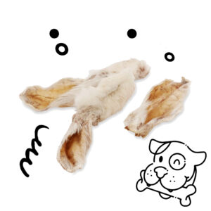 Oreilles De Lapin Avec Peau 100 Gr