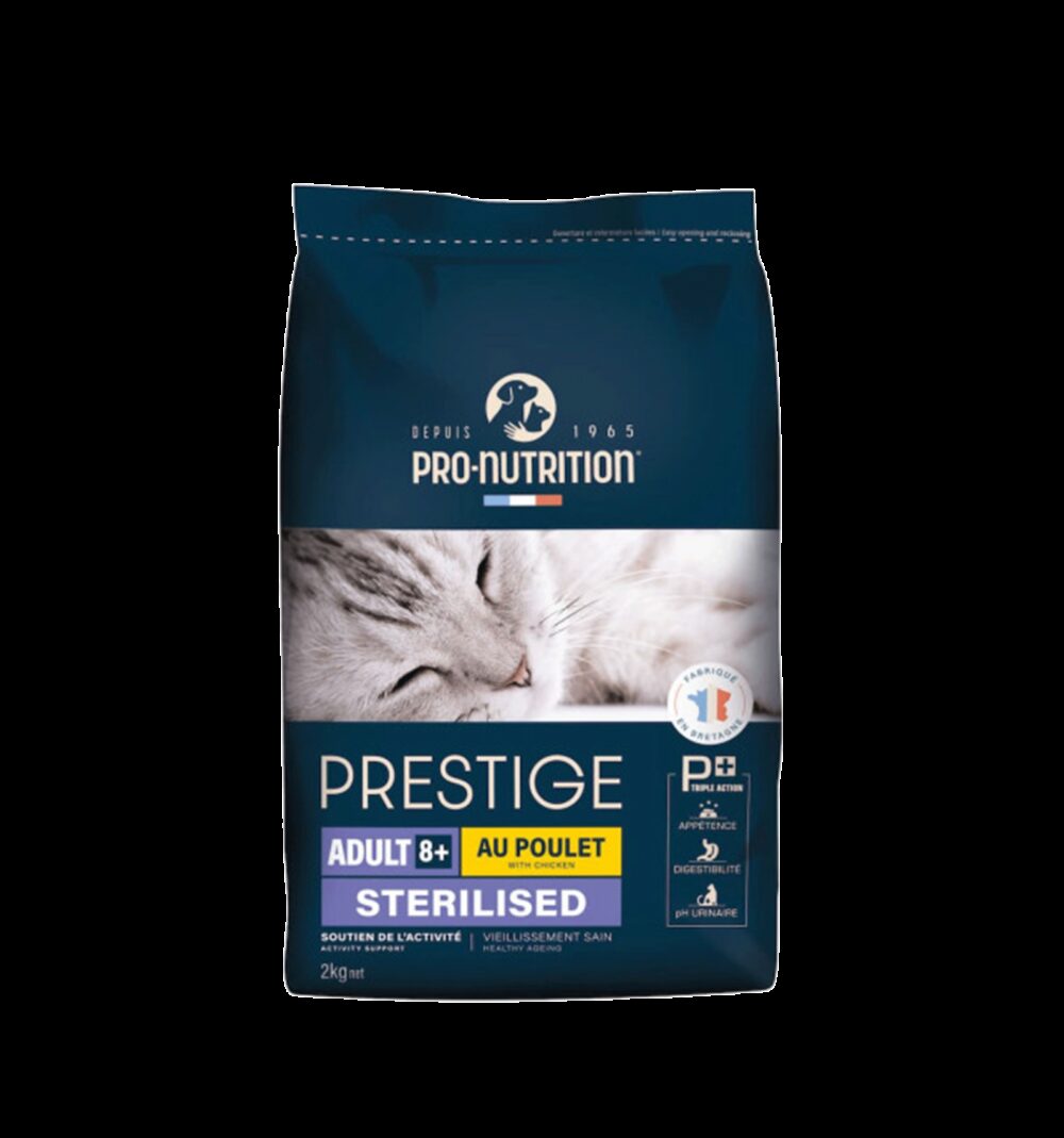 Prestige Chat 8+ Sterilise   2Kg