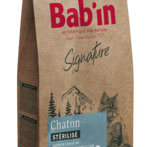 Bab'in Signature Chaton Saumon 3 Kg