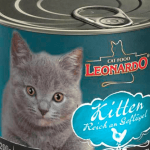 Leonardo Kitten, Riche En Volaille   0,2Kg