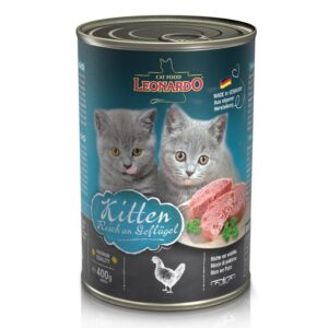Leonardo Kitten, Riche En Volaille   0,4Kg